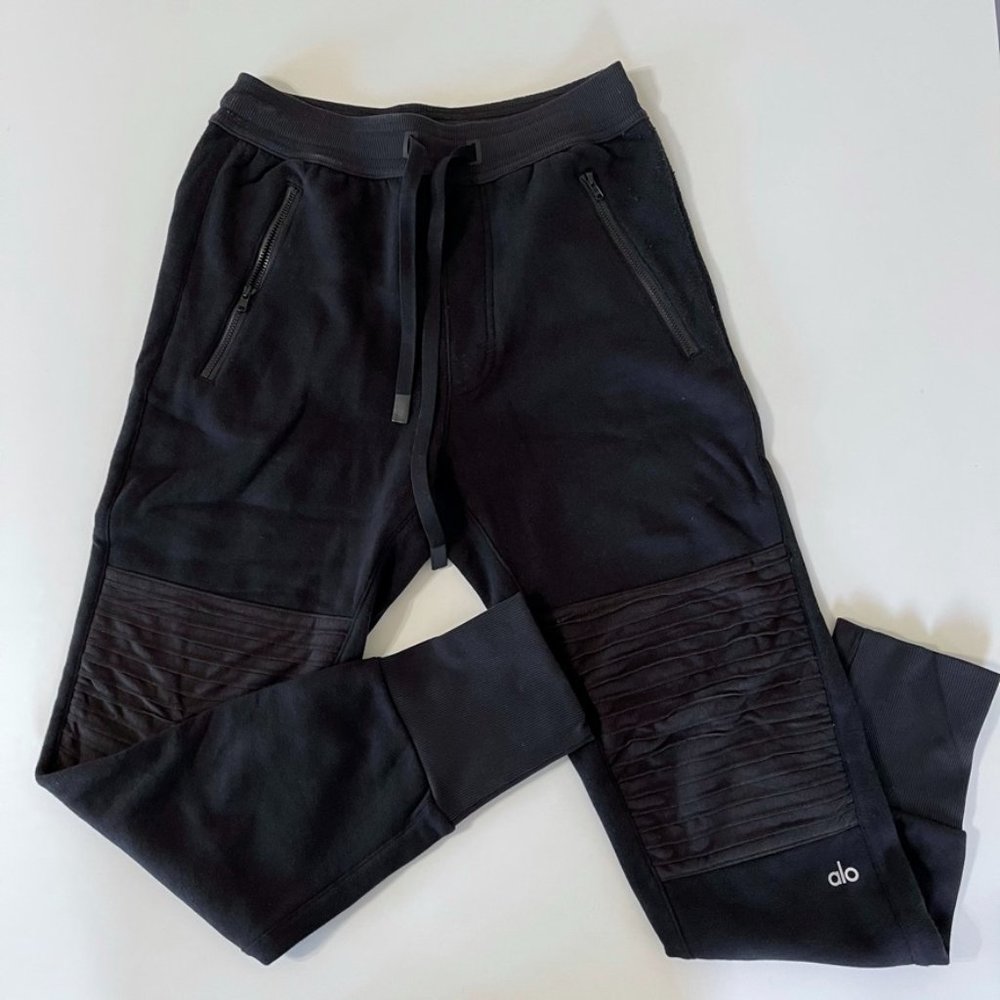 ALO Yoga Men's Lounge Moto Jogger - Small